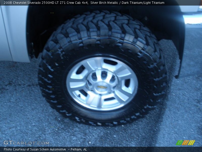 Silver Birch Metallic / Dark Titanium/Light Titanium 2008 Chevrolet Silverado 2500HD LT Z71 Crew Cab 4x4