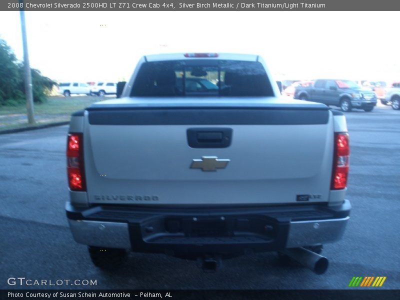 Silver Birch Metallic / Dark Titanium/Light Titanium 2008 Chevrolet Silverado 2500HD LT Z71 Crew Cab 4x4