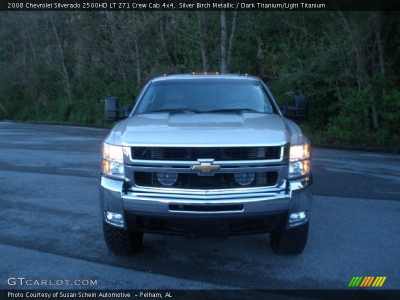 Silver Birch Metallic / Dark Titanium/Light Titanium 2008 Chevrolet Silverado 2500HD LT Z71 Crew Cab 4x4