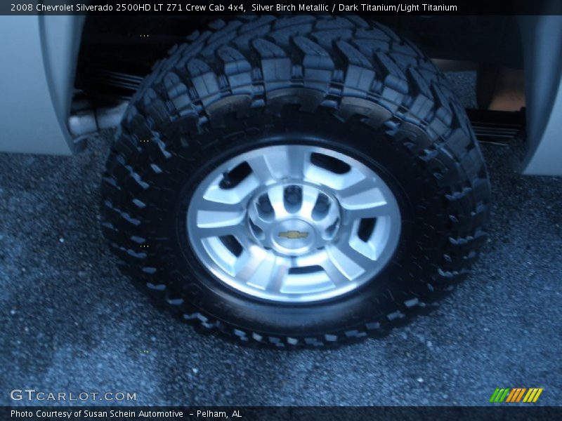 Silver Birch Metallic / Dark Titanium/Light Titanium 2008 Chevrolet Silverado 2500HD LT Z71 Crew Cab 4x4