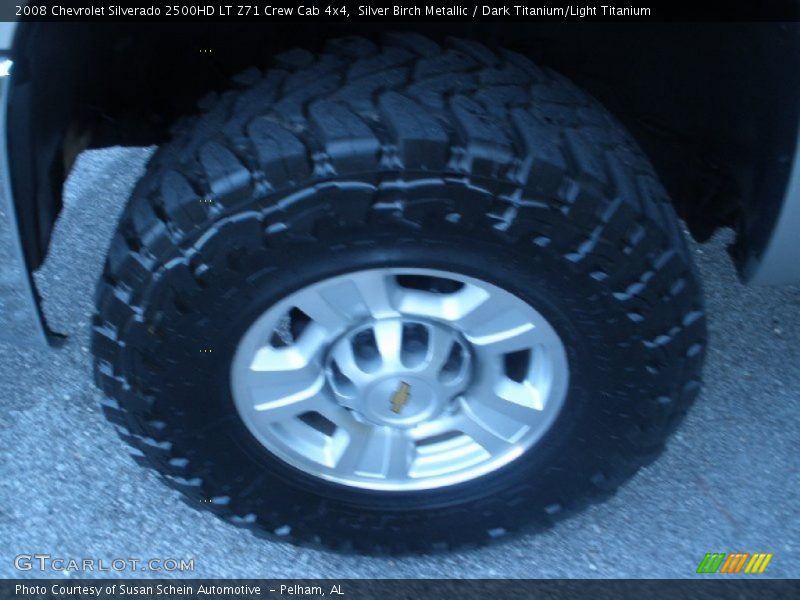 Silver Birch Metallic / Dark Titanium/Light Titanium 2008 Chevrolet Silverado 2500HD LT Z71 Crew Cab 4x4
