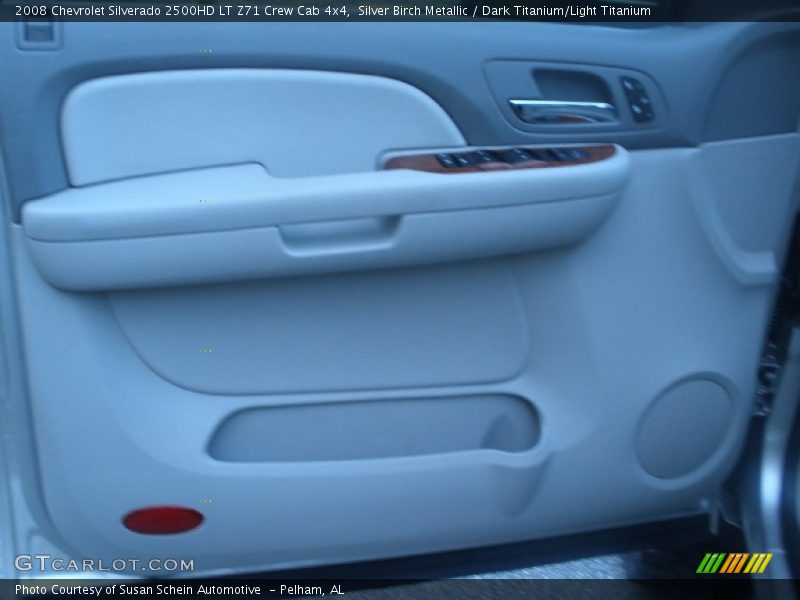 Silver Birch Metallic / Dark Titanium/Light Titanium 2008 Chevrolet Silverado 2500HD LT Z71 Crew Cab 4x4