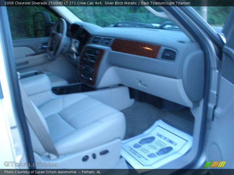Silver Birch Metallic / Dark Titanium/Light Titanium 2008 Chevrolet Silverado 2500HD LT Z71 Crew Cab 4x4