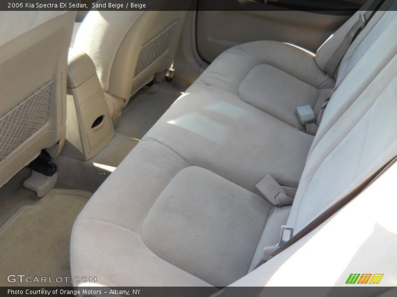 Sand Beige / Beige 2006 Kia Spectra EX Sedan