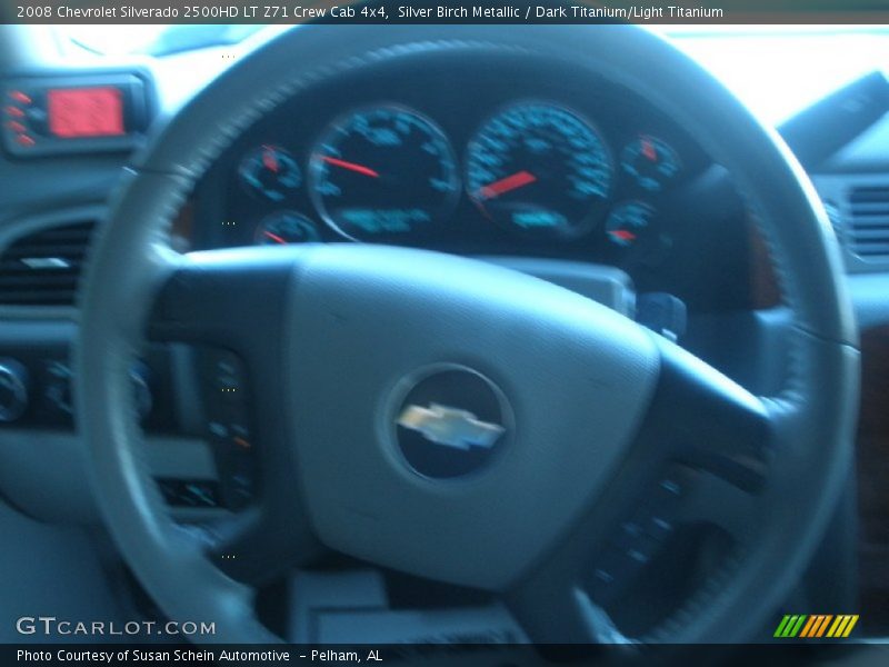 Silver Birch Metallic / Dark Titanium/Light Titanium 2008 Chevrolet Silverado 2500HD LT Z71 Crew Cab 4x4