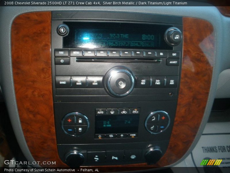 Silver Birch Metallic / Dark Titanium/Light Titanium 2008 Chevrolet Silverado 2500HD LT Z71 Crew Cab 4x4