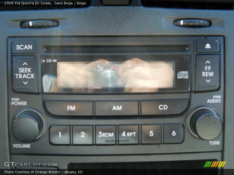 Audio System of 2006 Spectra EX Sedan