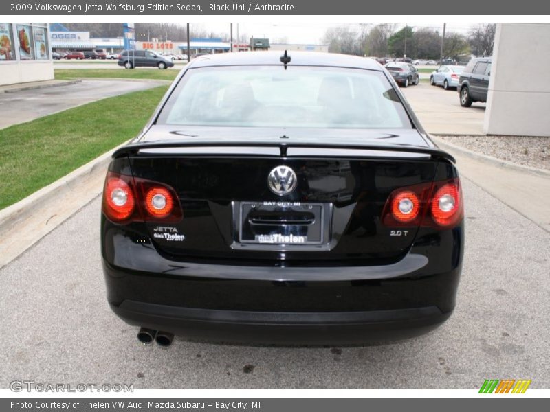 Black Uni / Anthracite 2009 Volkswagen Jetta Wolfsburg Edition Sedan
