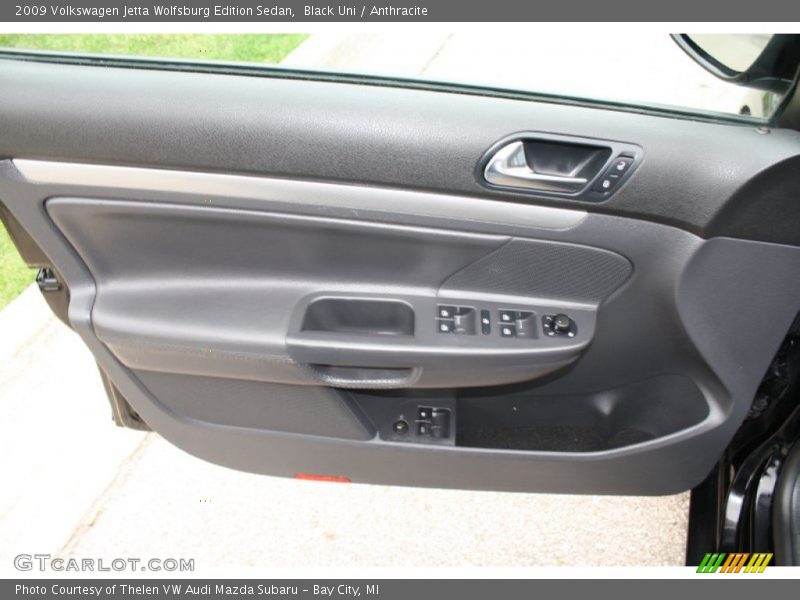 Black Uni / Anthracite 2009 Volkswagen Jetta Wolfsburg Edition Sedan