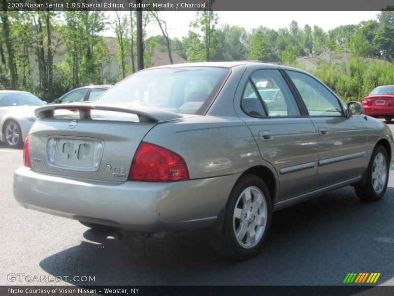 Radium Metallic / Charcoal 2006 Nissan Sentra 1.8 S Special Edition