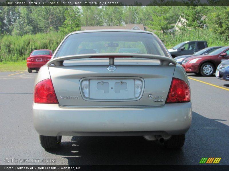 Radium Metallic / Charcoal 2006 Nissan Sentra 1.8 S Special Edition