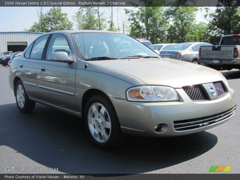 Radium Metallic / Charcoal 2006 Nissan Sentra 1.8 S Special Edition