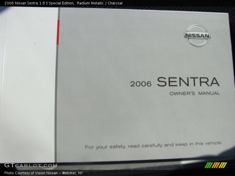 Radium Metallic / Charcoal 2006 Nissan Sentra 1.8 S Special Edition