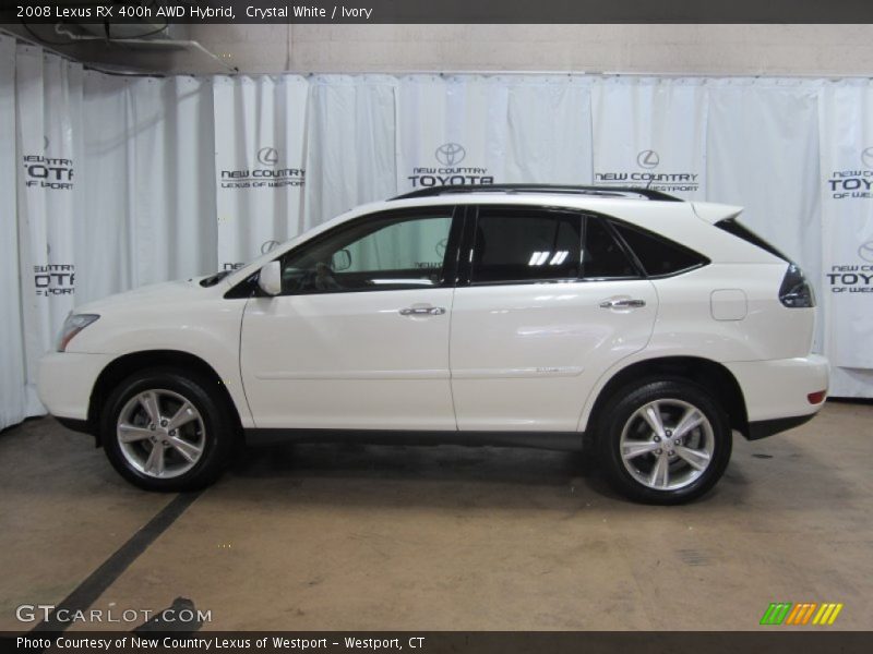 Crystal White / Ivory 2008 Lexus RX 400h AWD Hybrid