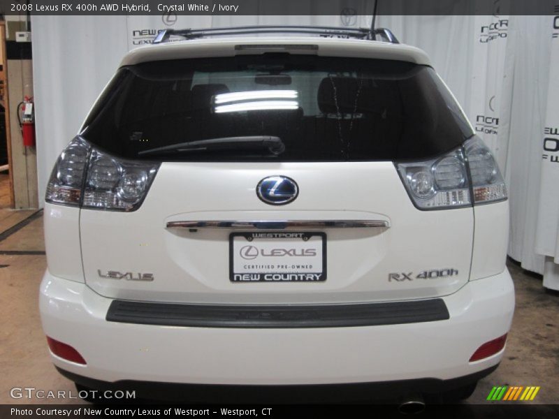 Crystal White / Ivory 2008 Lexus RX 400h AWD Hybrid