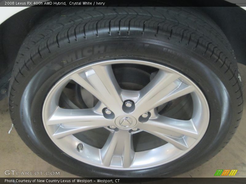 Crystal White / Ivory 2008 Lexus RX 400h AWD Hybrid