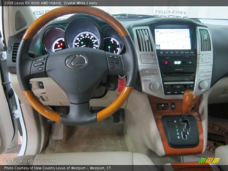 Crystal White / Ivory 2008 Lexus RX 400h AWD Hybrid