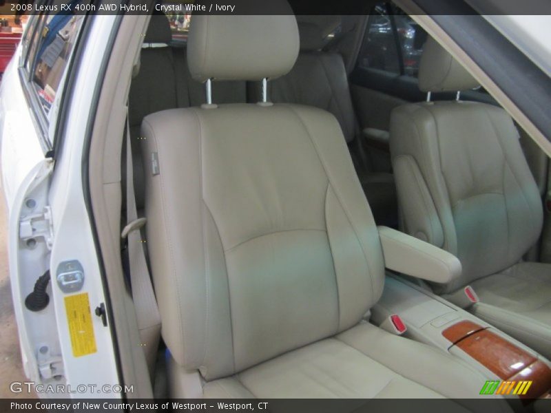 Crystal White / Ivory 2008 Lexus RX 400h AWD Hybrid