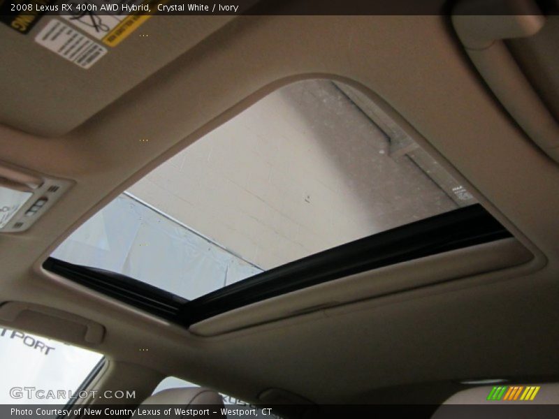 Crystal White / Ivory 2008 Lexus RX 400h AWD Hybrid