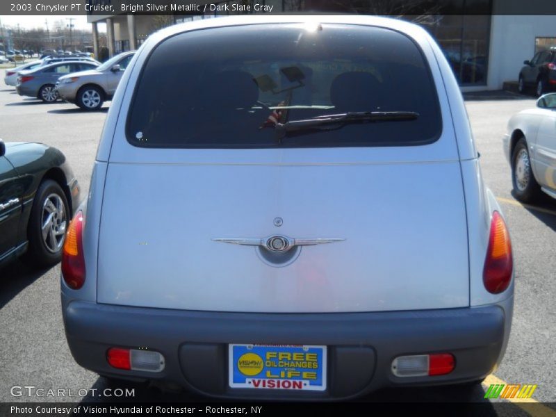 Bright Silver Metallic / Dark Slate Gray 2003 Chrysler PT Cruiser