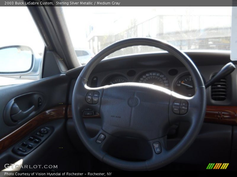 Sterling Silver Metallic / Medium Gray 2003 Buick LeSabre Custom