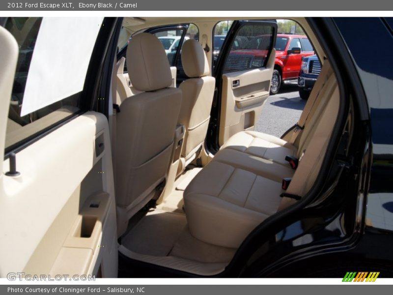 Ebony Black / Camel 2012 Ford Escape XLT