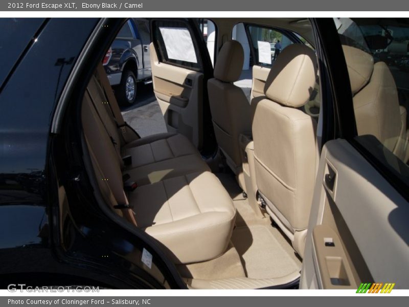 Ebony Black / Camel 2012 Ford Escape XLT