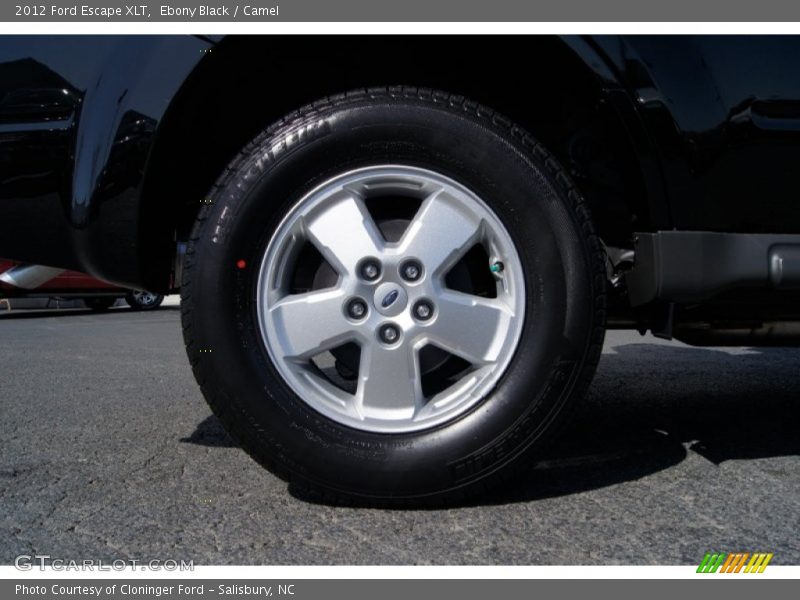Ebony Black / Camel 2012 Ford Escape XLT