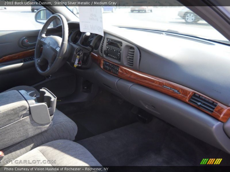 Sterling Silver Metallic / Medium Gray 2003 Buick LeSabre Custom