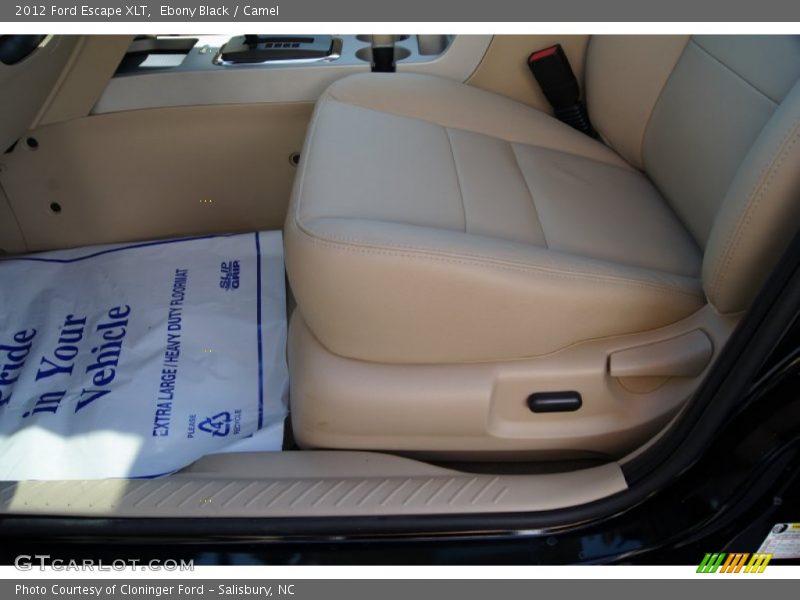 Ebony Black / Camel 2012 Ford Escape XLT