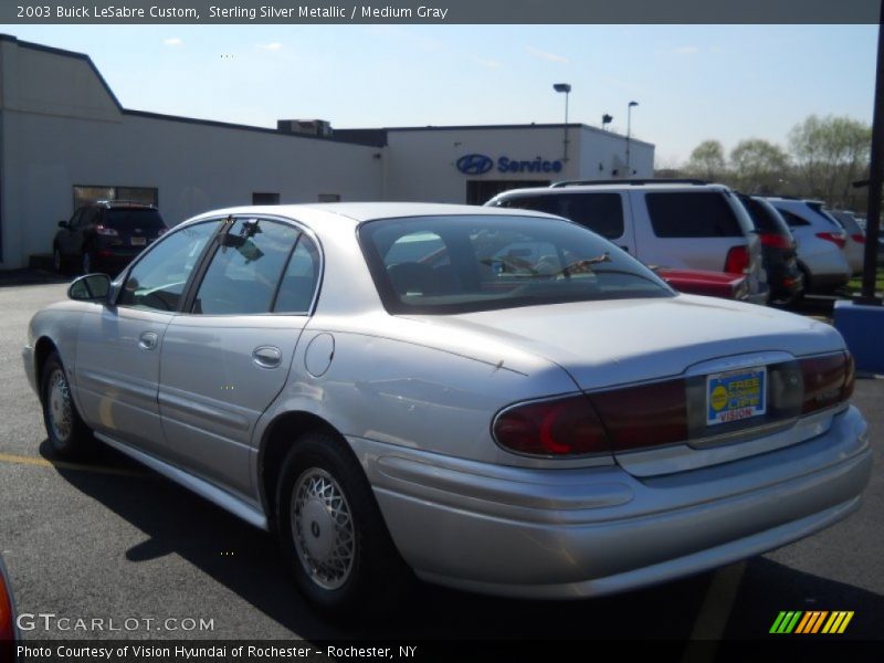Sterling Silver Metallic / Medium Gray 2003 Buick LeSabre Custom