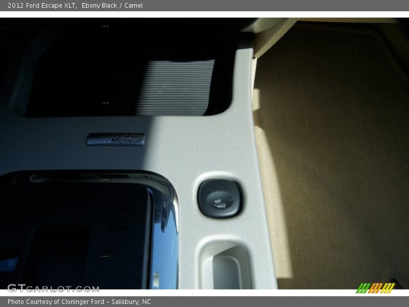 Ebony Black / Camel 2012 Ford Escape XLT