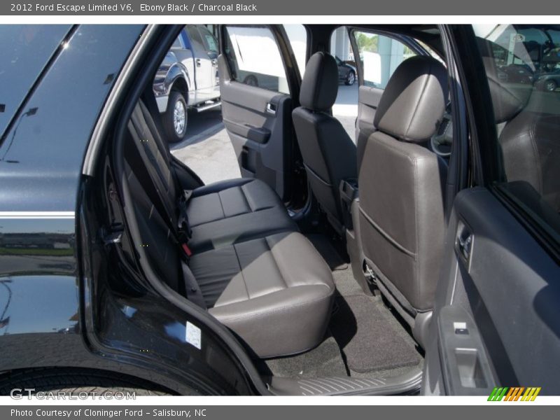 Ebony Black / Charcoal Black 2012 Ford Escape Limited V6