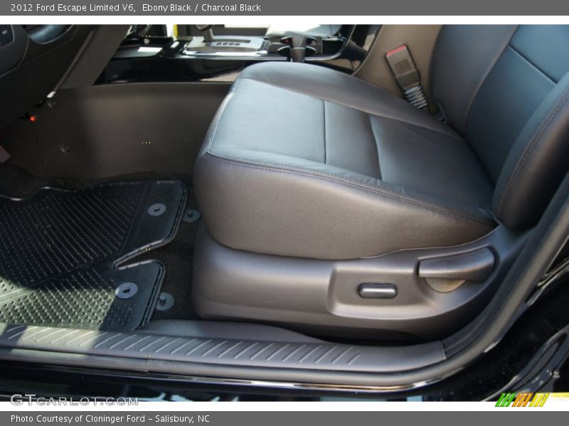 Ebony Black / Charcoal Black 2012 Ford Escape Limited V6