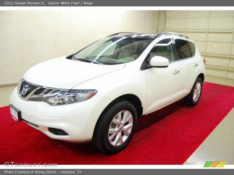 Glacier White Pearl / Beige 2011 Nissan Murano SL