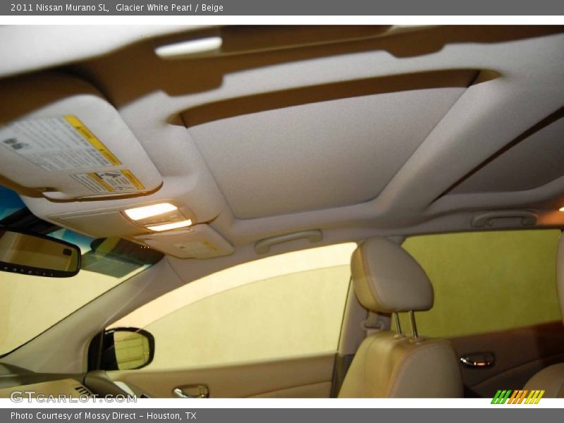 Glacier White Pearl / Beige 2011 Nissan Murano SL