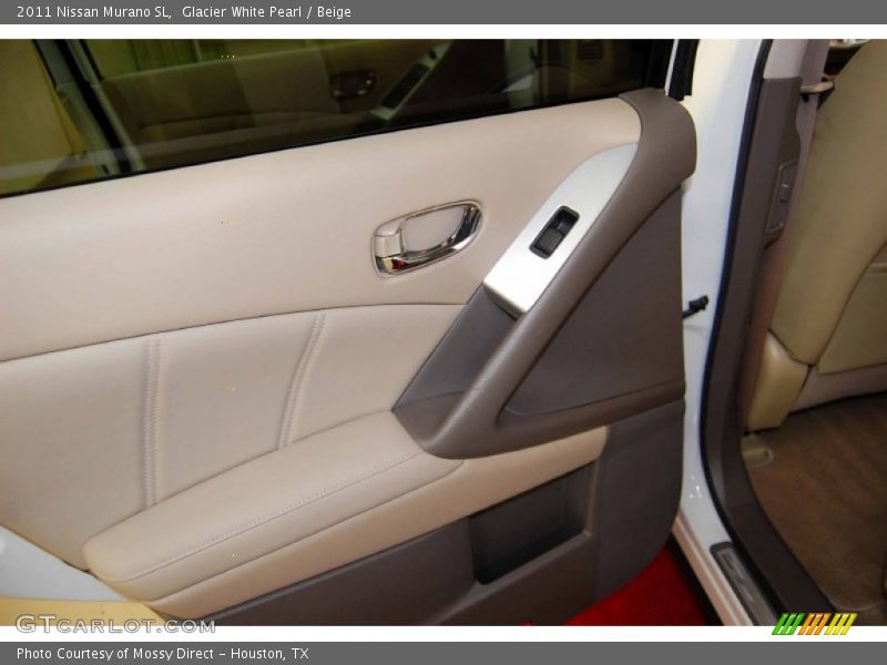 Glacier White Pearl / Beige 2011 Nissan Murano SL