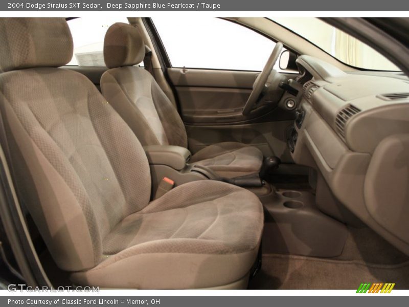 Deep Sapphire Blue Pearlcoat / Taupe 2004 Dodge Stratus SXT Sedan