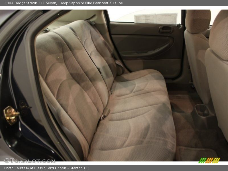 Deep Sapphire Blue Pearlcoat / Taupe 2004 Dodge Stratus SXT Sedan