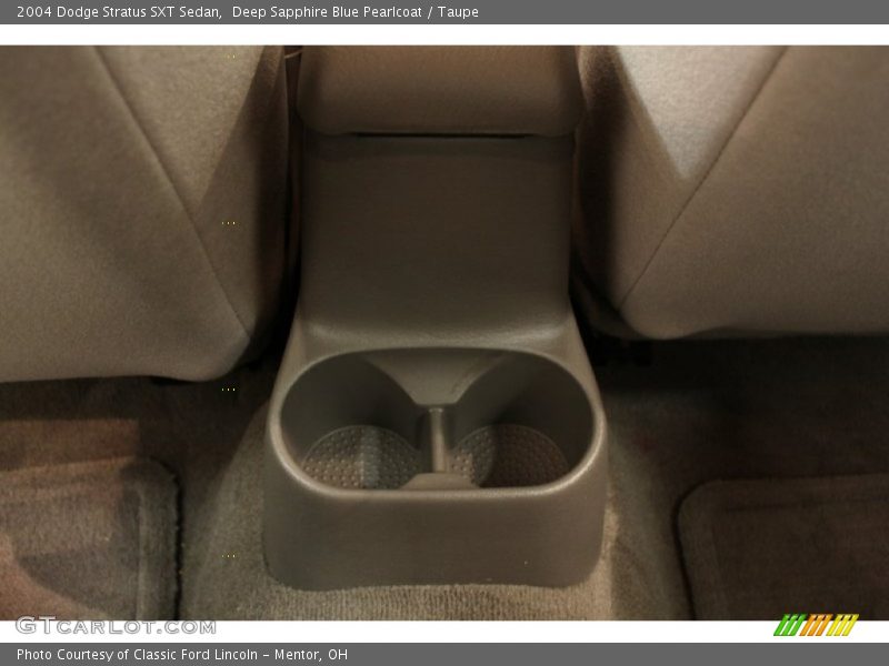 Deep Sapphire Blue Pearlcoat / Taupe 2004 Dodge Stratus SXT Sedan