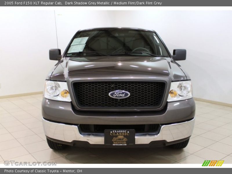 Dark Shadow Grey Metallic / Medium Flint/Dark Flint Grey 2005 Ford F150 XLT Regular Cab