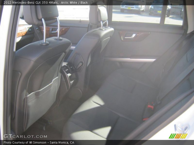 Arctic White / Black 2012 Mercedes-Benz GLK 350 4Matic