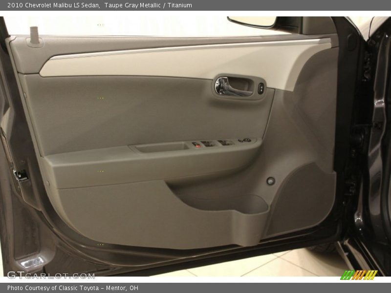 Taupe Gray Metallic / Titanium 2010 Chevrolet Malibu LS Sedan