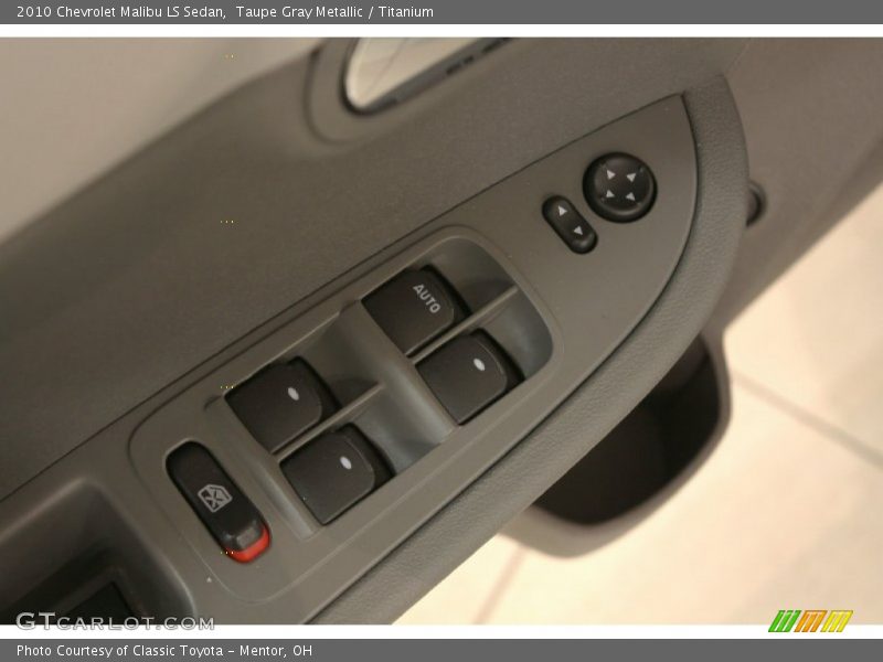 Taupe Gray Metallic / Titanium 2010 Chevrolet Malibu LS Sedan
