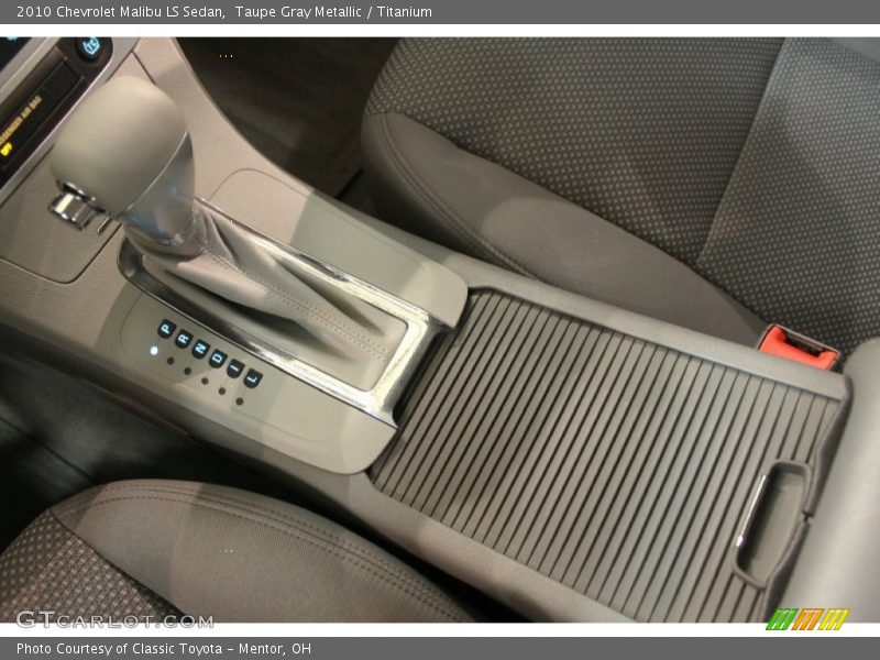 Taupe Gray Metallic / Titanium 2010 Chevrolet Malibu LS Sedan