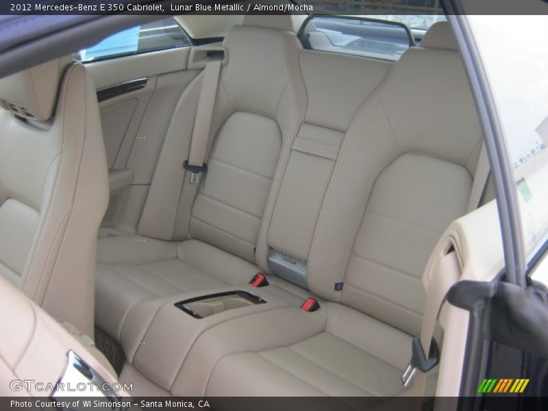 Lunar Blue Metallic / Almond/Mocha 2012 Mercedes-Benz E 350 Cabriolet