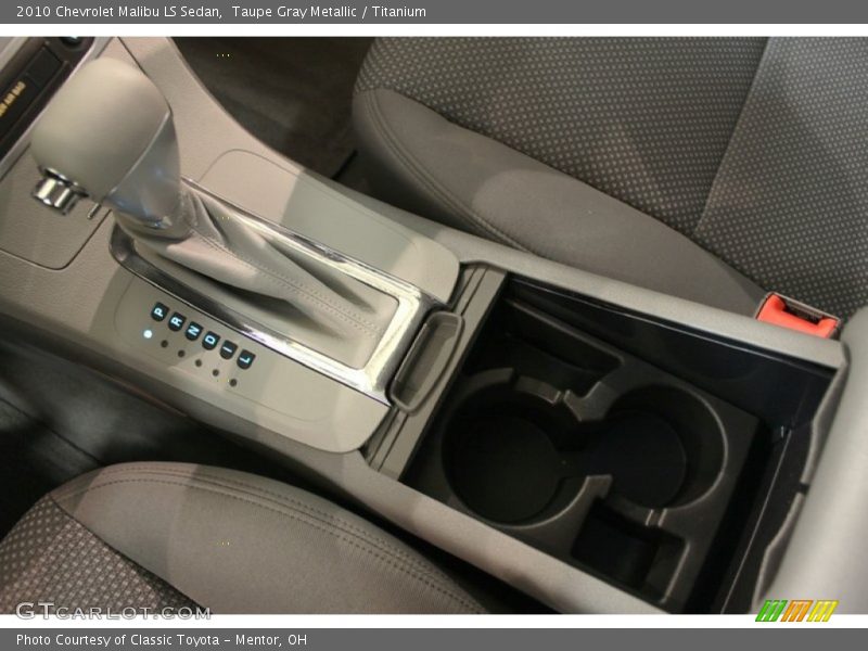 Taupe Gray Metallic / Titanium 2010 Chevrolet Malibu LS Sedan
