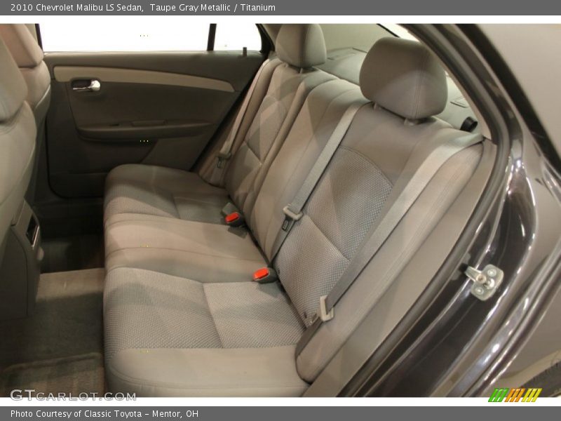 Taupe Gray Metallic / Titanium 2010 Chevrolet Malibu LS Sedan