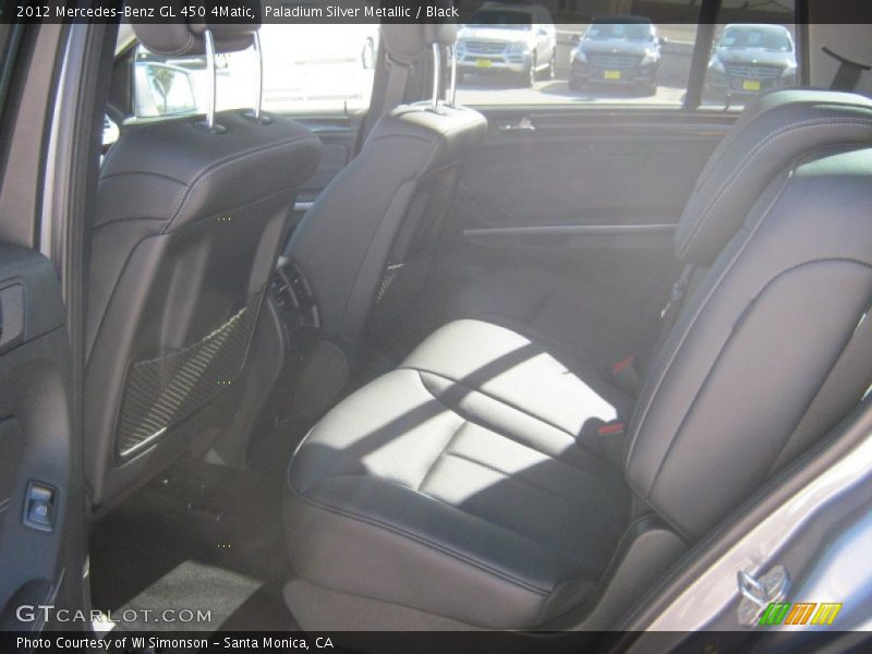 Paladium Silver Metallic / Black 2012 Mercedes-Benz GL 450 4Matic