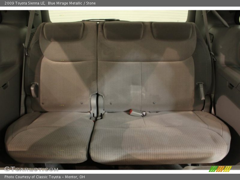 Blue Mirage Metallic / Stone 2009 Toyota Sienna LE
